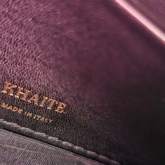 *SOLD* KHAITE Aimee Suede Baby Blue Clutch Bag - Picture 7 of 8